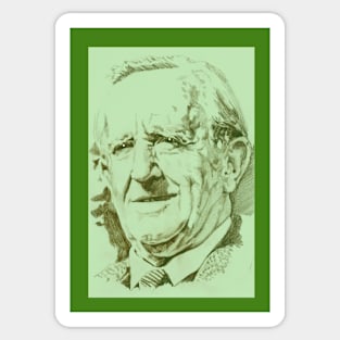 Tolkien (green) Sticker